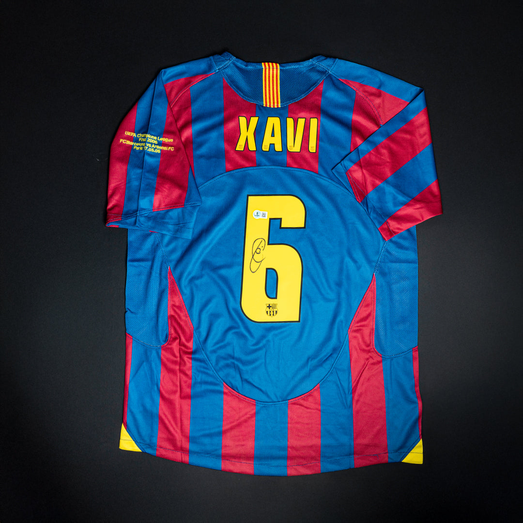 Jersey Firmado Xavi - Barcelona